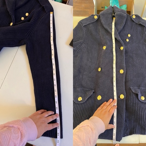 Lauren Ralph Lauren Trindela Cotton Sweater XL - Picture 8 of 12
